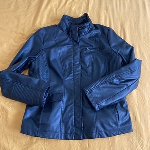 Leather (Vegan) Moto Jacket